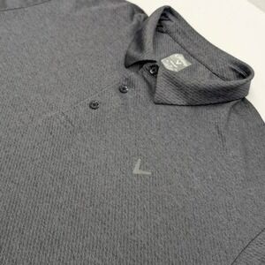Callaway Opti Dri Golf Polo‎ Shirt Mens 3XL Gray Performance Athleisure Active